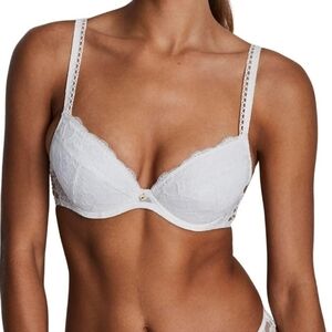 Aubade High End Women's Kiss of Love Opal Lace Bra 32a New In Box Tags!